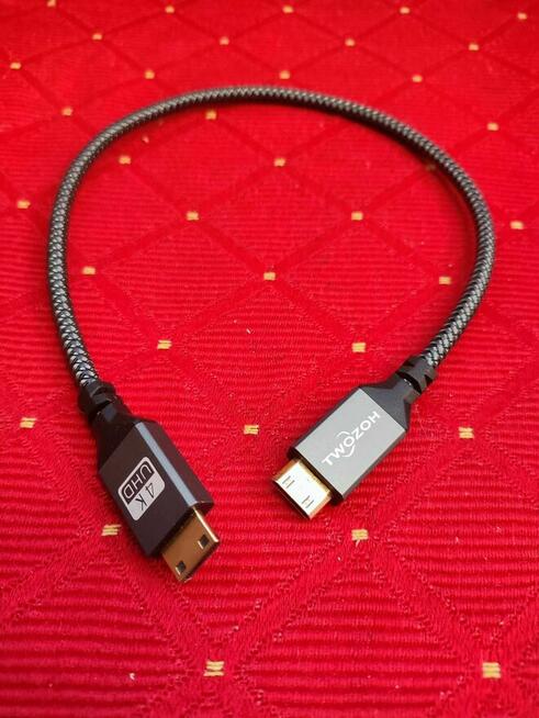 Kabel Mini HDMI przewód 4K UHD do Laptopa Notebook Komputera