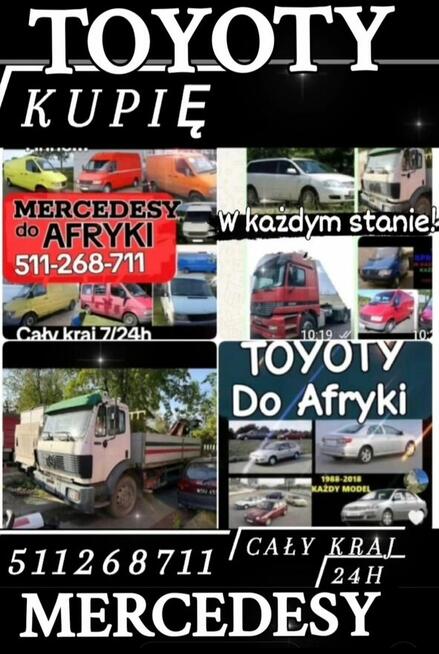 Skup aut toyota mercedes corolla avensis sprinter actros Kac