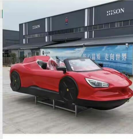 JetCar Hison 115 KM samochód jeżdżący po wodzie