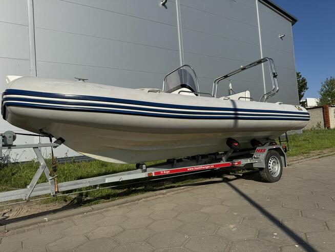 RIB Zodiac 550, Evinrude 90 + przyczepa