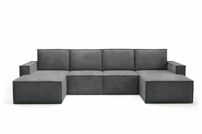 Modułowa Sofa Narożna PORTO – Welurowa Tkanina + Dostawa