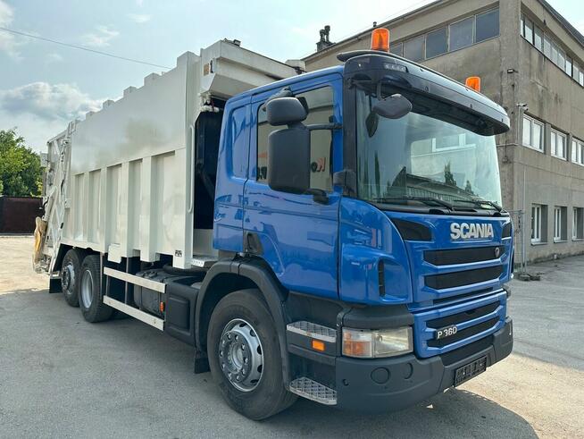 Scania P360 śmieciarka 2 KOMORY VDK 22m3 EURO 5