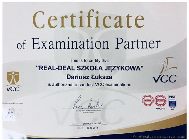 Business English z Native Speakerem (USA) - Pro Szkolenia