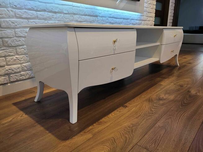 Komoda RTV glamour, bulgy, szafka rtv, AKANT Meble