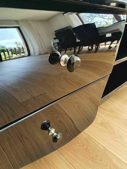 Komoda RTV glamour, bulgy, szafka rtv, AKANT Meble