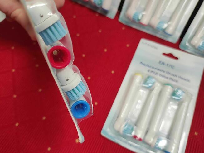 Końcówki szczoteczki elektrycznej Braun Oral-B wymienne