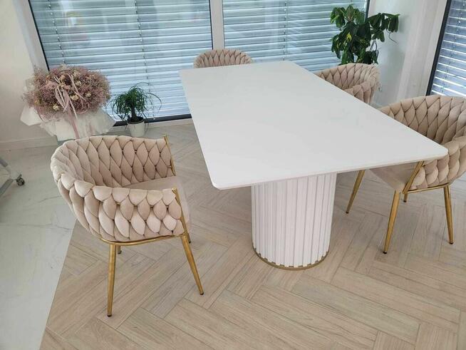 Stół COMODO, stół z lamelami, AKANT Meble