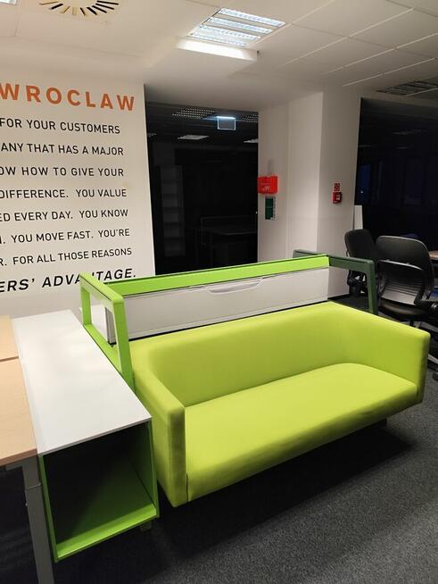 Zestaw biurowy, stanowisko 6-os do pracy BIVI Bench Steelcase