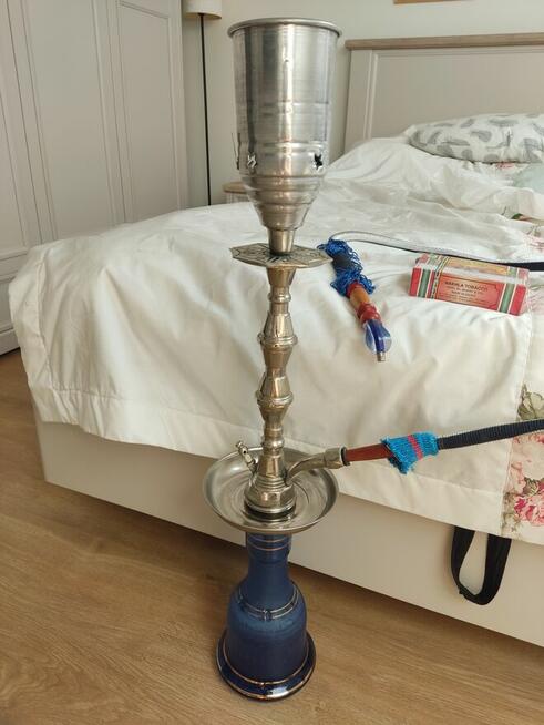 Shisha ogromna (84cm wysokości) z wężem nowym wkładem szisza