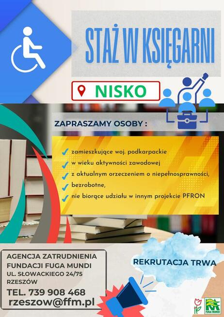 Staż w Księgarni Nisko