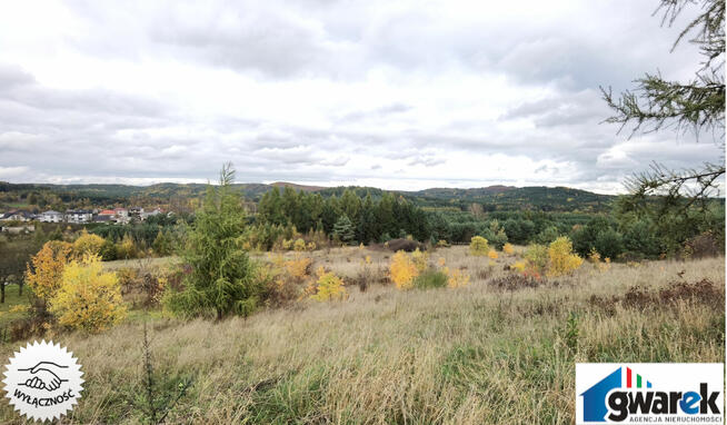 Widokowa Działka Budowlano-Rolna Kwaśniów Górny 2300m2