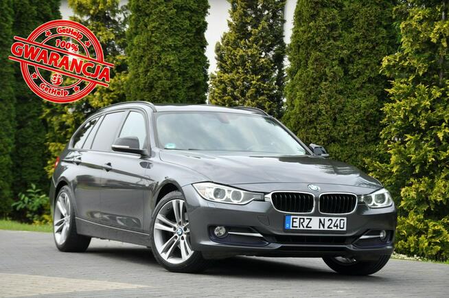 BMW 320 2.0d(184KM)*Bi-Xenon*Ringi*Duża Navi*2xParktr*I Wł*Welur*Alu18"ASO
