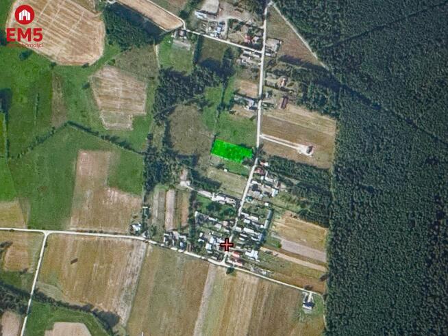 Działka budowlana Kosmaty Borek gm. Czarna Białostocka