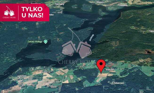 Działka rolna Makowo gm. Iława,