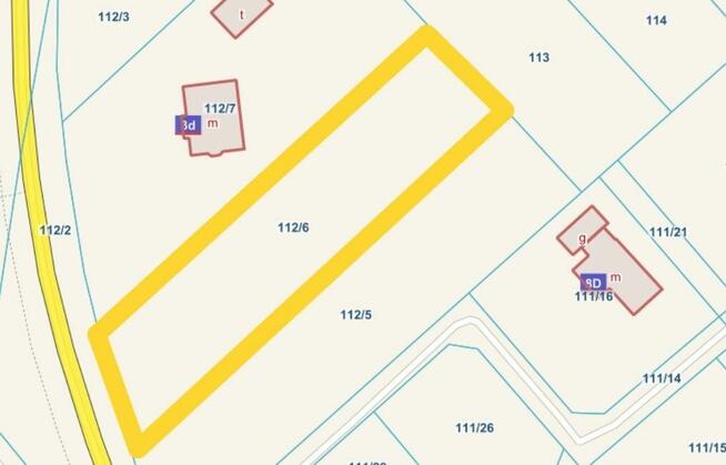 Działka Żdżary gm. Goleniów