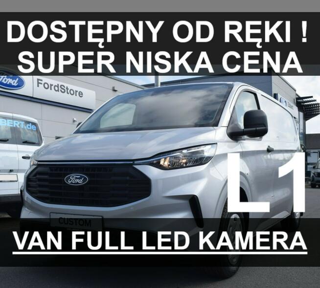 Ford Transit Custom L1 136KM Od ręki Super Cena Full Led  Kamera Czujniki od ręki ! 1626zł