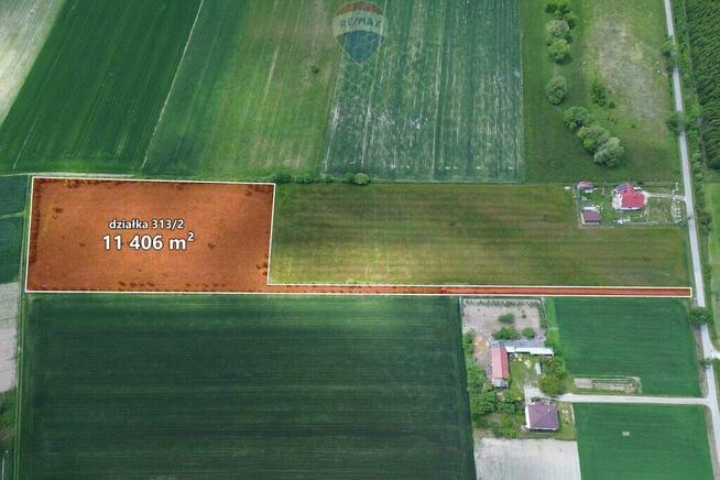 Teren 1,14 ha Korabiewice gm. Puszcza Mariańska