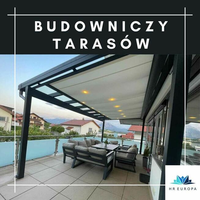 Praca: tarasy/ wiaty drewno. Pełen socia. tylko Polacy