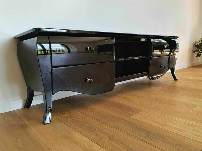 Komoda RTV glamour, bulgy, szafka rtv, AKANT Meble