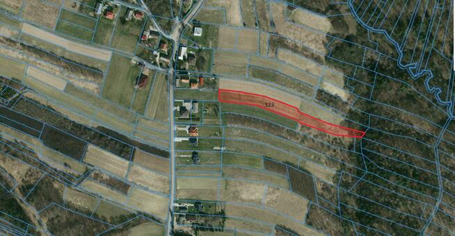 Działka rolna - Osobnica Wysłanka - 6 km od Jasła