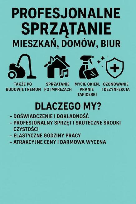 Uslugi sprzątania
