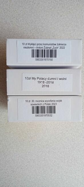 Sprzedam kolekcje 7 sztuk srebrnych monet z certyfikatamiNBP