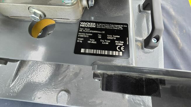 Zagęszczarka jednokierunkowa WACKER NEUSON BPS2050Gw-c NOWA