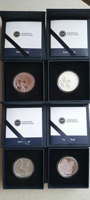 Sprzedam kolekcje 7 sztuk srebrnych monet z certyfikatamiNBP