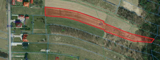 Działka rolna - Osobnica Wysłanka - 6 km od Jasła