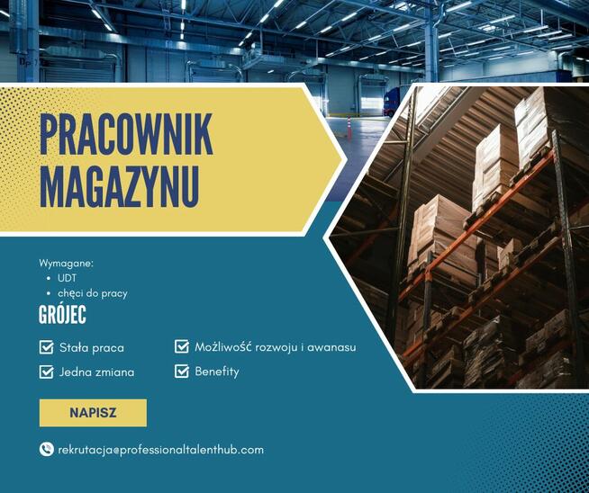 Magazynier - przetwórstwo owoców