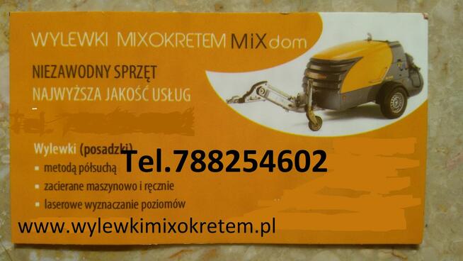wylewki mixokretem Kielce, Bieliny, Bodzentyn, Chęciny,