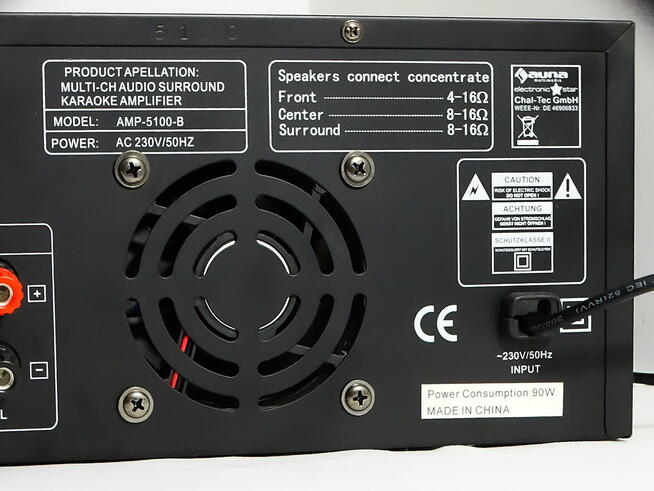 Amplituner Auna AMP-5100-B