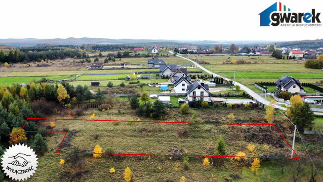 Widokowa Działka Budowlano-Rolna Kwaśniów Górny 2300m2