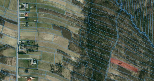 Działka rolno-leśna - Osobnica Wysłanka