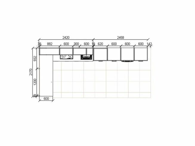 Meble kuchenne z ekspozycji wyprzedaż Warszawa-Żoliborz