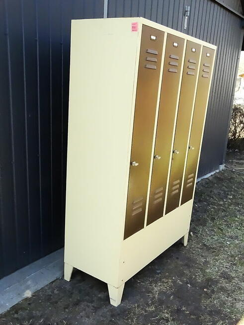 Szafa Metalowa z półkami na nogach 190x120x50 cm