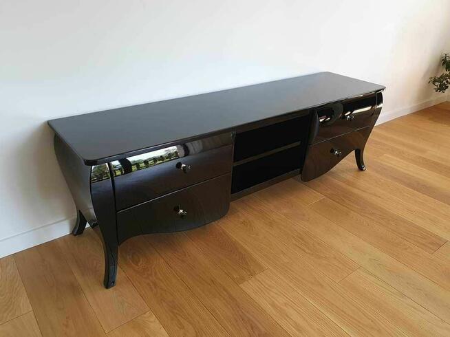 Komoda RTV glamour, bulgy, szafka rtv, AKANT Meble