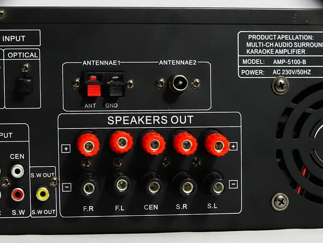 Amplituner Auna AMP-5100-B