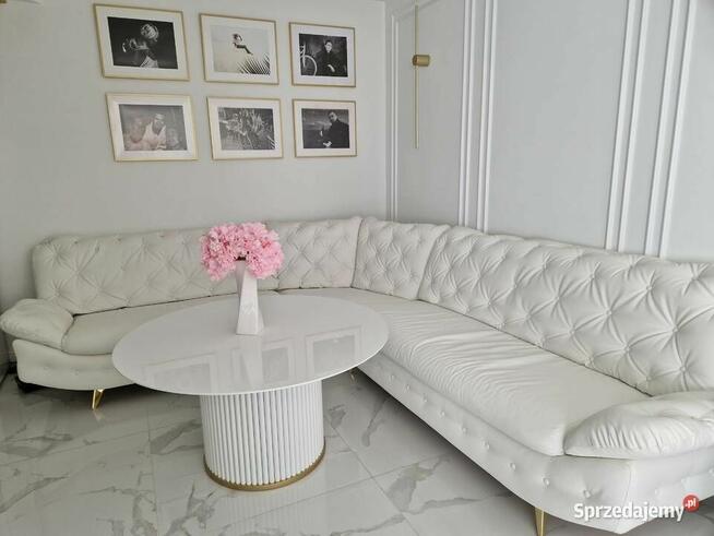 Stolik kawowy blat SLIM, stolik, ława, lamele, AKANT Meble