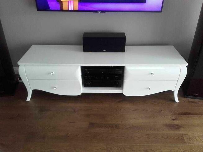 Komoda RTV glamour, bulgy, szafka rtv, AKANT Meble