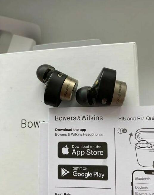Bowers & Wilkins PI7 słuchawki bezprzewodowe