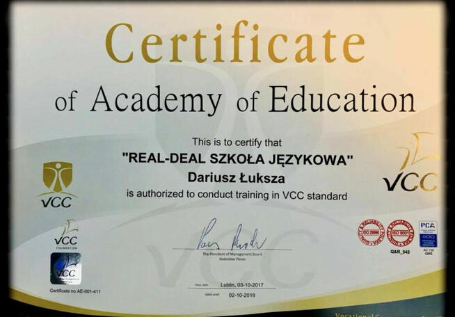 Business English z Native Speakerem (USA) - Pro Szkolenia