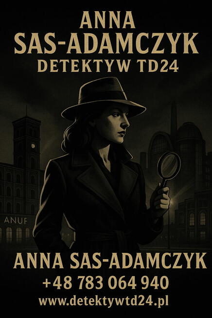 Detektyw TD24 Anna Sas-Adamczyk – Łódź i okolice