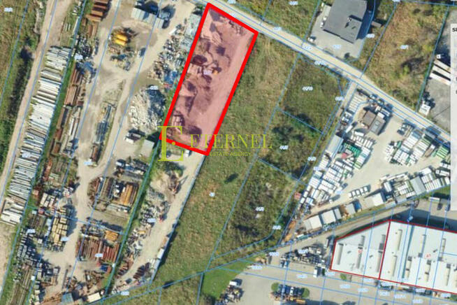 Kraków – Rybitwy – działka przemysłowa na sprzedaż – 2562 m²