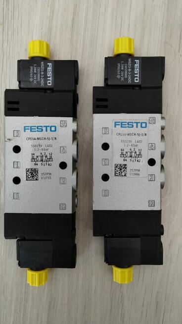 Elektrozawory nowe firmy FESTO