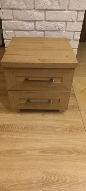 Meble Bodzio sypialnia, łóżko, komoda, stolik Majorka dąb So