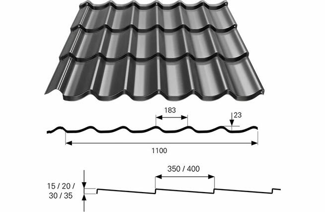 Blachodachówka Alfa Blachprofil 2