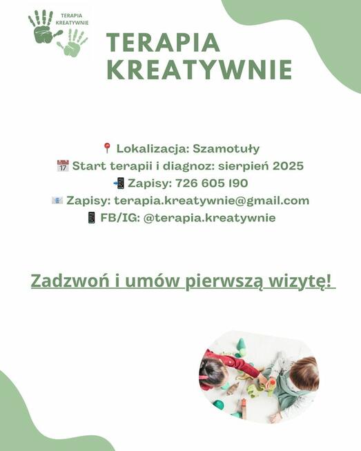 Zajęcia Terapeutyczne dla Dzieci