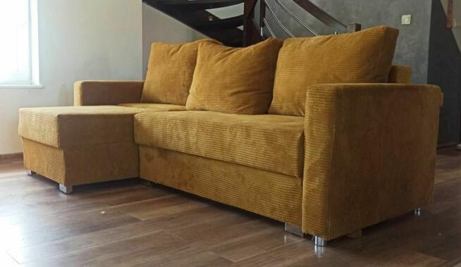sOFA w Narożniku 2w1 SYDNEY pojemnik funkcja spania
