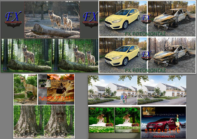 Fotomontaż zdjęć – obróbka i retusz